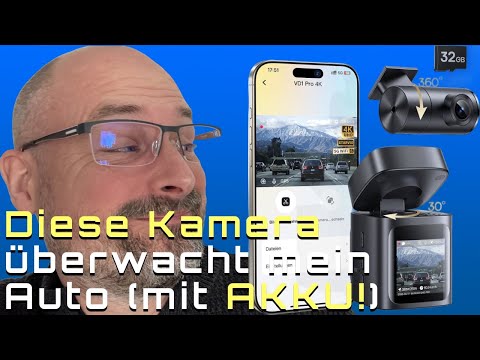 BASEUS VD1 Pro 4K Dashcam - Parkrempler? Nicht mit MIR! – Dashcam Test mit Solar-Modus