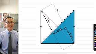 Mystery Theorem (4 of 7: Diagonal of a square)