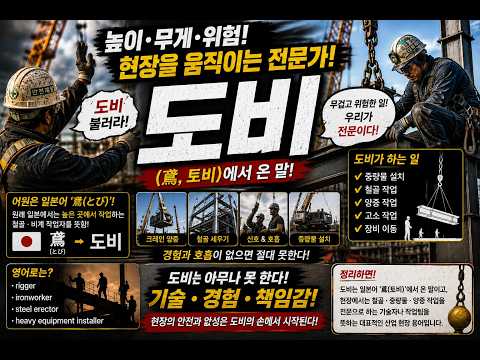 도비 뜻? 현장에서 매일 쓰는 일본어, 진짜 의미 알려드립니다!