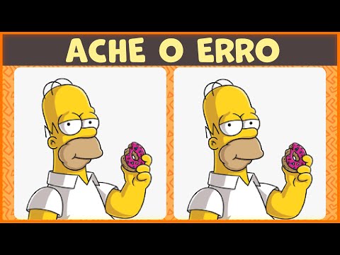 JOGO dos 7 ERROS! DIFÍCIL! OS SIMPSONS