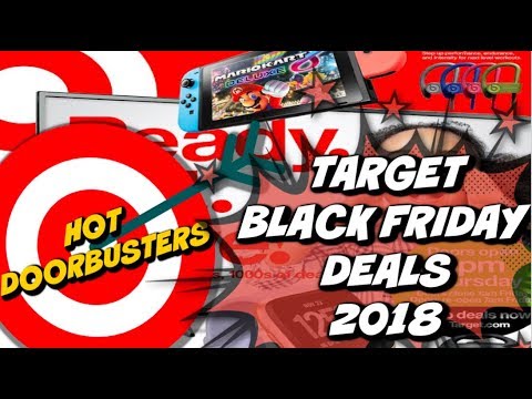 2018 TARGET BLACK FRIDAY AD W/ DOORBUSTER DEALS!! Video