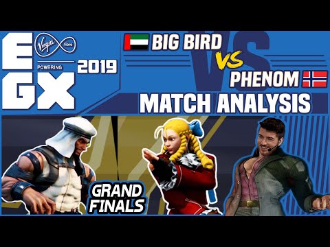 SFV AE Match Analysis: EGX 2019 Top 8 GRAND FINALS - Big Bird vs. Phenom