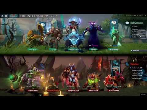 Ti7 main event Newbee vs Eg Game 2 upper bracket