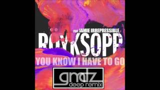 Röykspp feat. Jamie Irrepressible - You know I have to go (GMDZ Deep Remix)