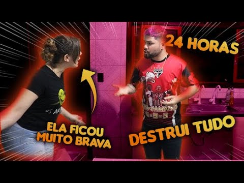 24 HORAS QUEBRANDO TUDO NA COZINHA!