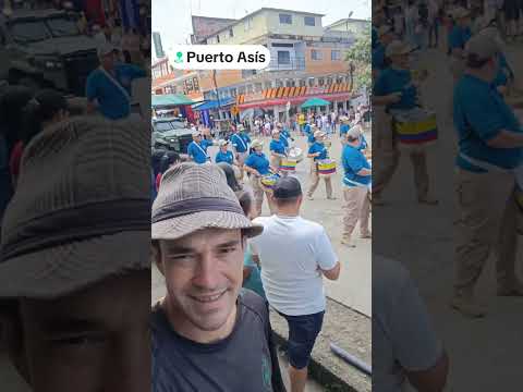 Desfile del 20 de julio día de la independencia Colombia Puerto Asis Putumayo