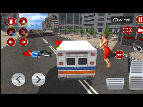 Emergency Ambulance Rescue Driving Simulator #4 Android Gameplay