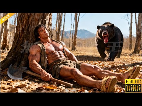 Ein Jugendlicher, der von einem 500 kg schweren Bären angegriffen wird, entfesselt eine wolfsähnlic