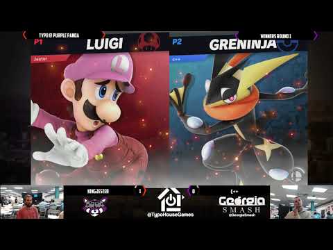 Panda Smash Monday 10/21/19 - KingJester(Luigi) VS C++(Greninja)-  W. Round 1