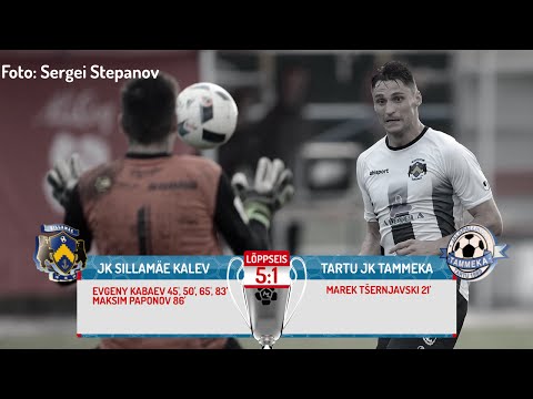 21. voor 2016: JK Sillamäe Kalev - Tartu JK Tammeka 5:1 (1:1)