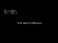 In Flames - Ordinary Story [HD/HQ Lyrics in Video]