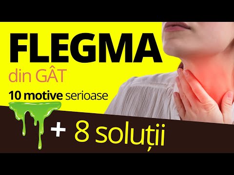 10 motive pentru care nu scapi de FLEGMA (mucusul) din gât + 8 SOLUȚII ACASĂ