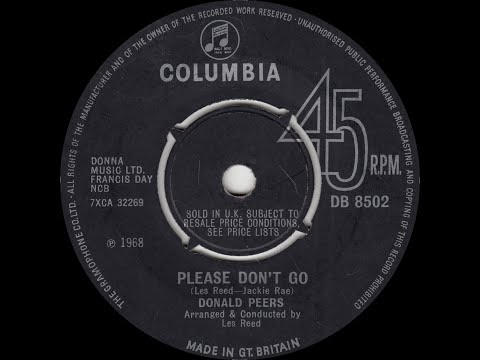 Donald Peers - Please Don't Go