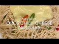 opos chilli cheese noodles