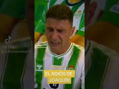 JOAQUÍN EN SU DESPEDIDA