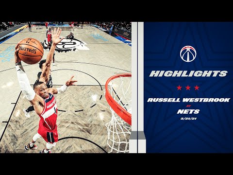 Highlights: Russell Westbrook's triple double at Nets - 3/21/21