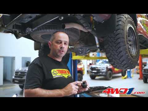 Part of a video titled Greasing the bushes of your leaf springs is IMPORTANT! - YouTube