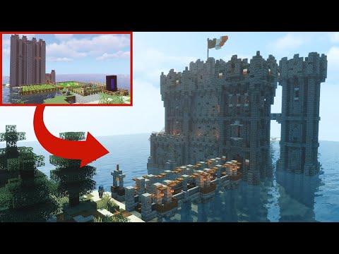 Transforming Jacksepticeye's Minecraft Base