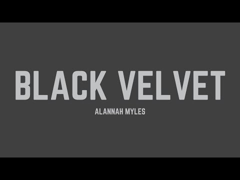 Alannah Myles - Black Velvet (Lyrics)