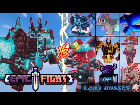 Ignis Epic Fight mode vs OP 1.20.1 Bosses