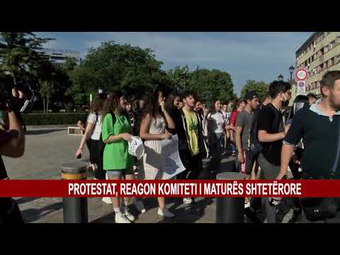 PROTESTAT, REAGON KOMITETI I MATURËS SHTETËRORE