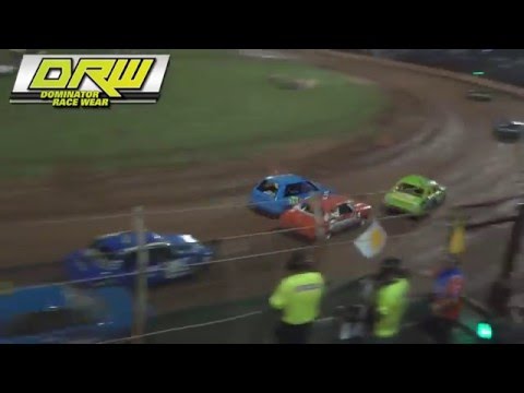 Junior Sedans - A-Main - Allstar Series - Kingaroy Speedway - 02.04.16