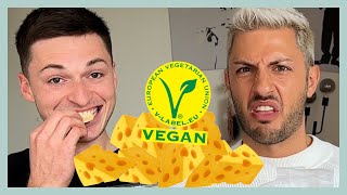Ich teste veganen Käse mit Julian