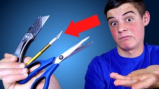 What is the Best Tool for Cutting Cardboard? (Scissors, Hobby knife, Utility Knife)