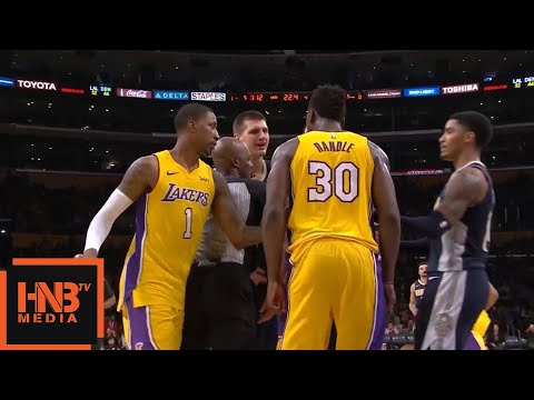 Julius Randle & Nikola Jokic - Skirmish / Lakers vs Nuggets