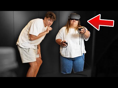 VIRTUAL REALITY BRILLE PRANK AN SANDRA