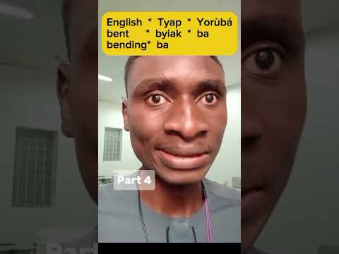 Part 4 || How Similar are the Tyap and Yoruba Languages? #language #similarities