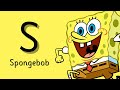 SpongeBob ABC Learn The Alphabet With Spongebob Squarepants And Patrick Star