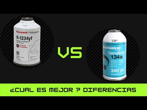 Comparación R134a vs R1234YF. Análisis de ambos