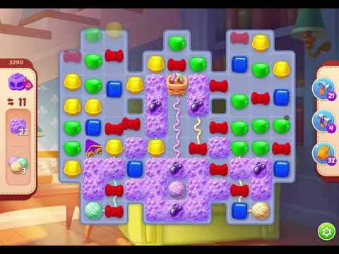 HomeScapes Level 3290 no boosters (12 moves)