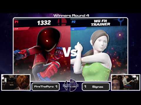 FireThePyro (Mii Brawler) vs. Signas (Wii Fit Trainer) - Orbitar 86 - Pools