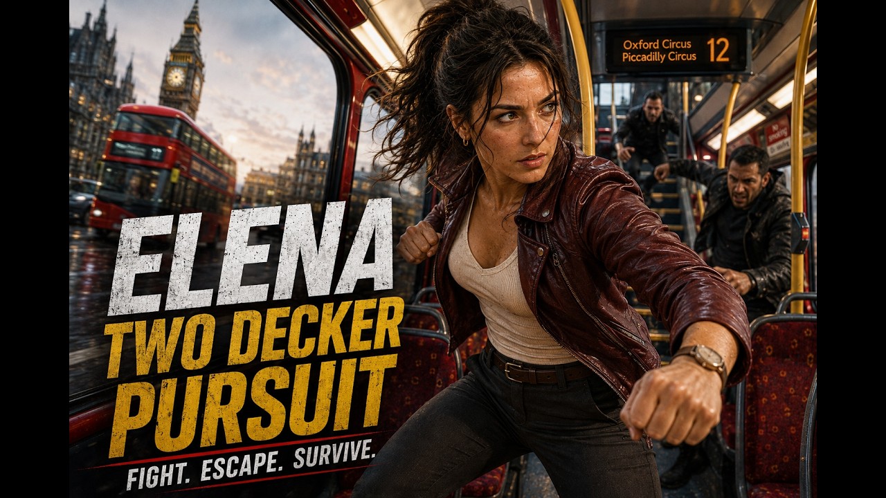 28. Elena Trapped on a London Double-Decker | Brutal Bus Fight & Escape