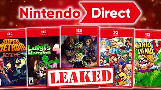 Nintendo Direct Just Confirmed for TOMORROW! Here's All the Leaked Games to Expect!