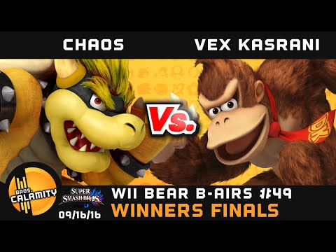 WBB #49 | LAG | Chaos (Bowser) vs Vex Karani (DK) - Winners Finals - Smash Wii U - Singles