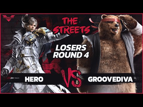 [Streets #18] BBM | HERO (Lars) vs GrooveDiva (Kuma) - Losers Round 4 - TEKKEN 8