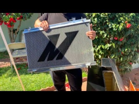 350z Mishimoto Radiator Install
