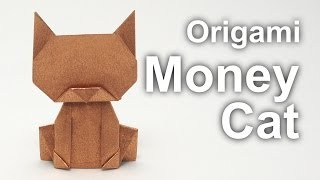 Origami Money Cat v2 (Jo Nakashima)