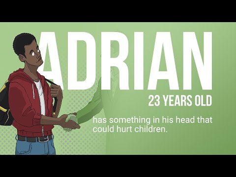 Adrian has paedophilia in his head and he's not sure what to do about it.