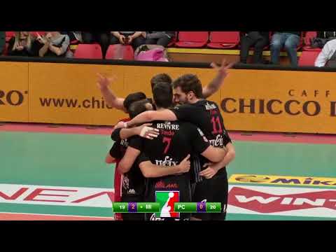 Highlights Revivre Milano - Wixo LPR Piacenza 2-3 (20-01-2018)