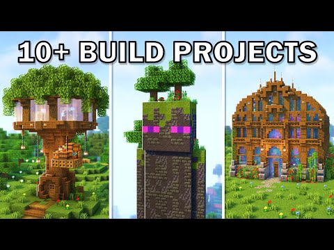 10+ Build Ideas for Survival Minecraft!