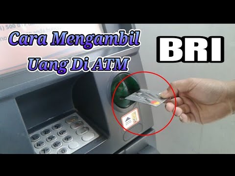 Cara Mengambil Uang di Mesen ATM BRI ( Tarik Tunai ) || KANK AGUNG