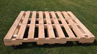 Creazioni con pallet di recupero