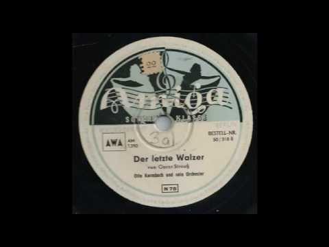 Der letzte Walzer - Kapelle Otto Kermbach - Amiga 50/318