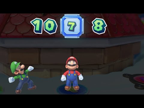 Super Mario Party Jamboree - Mario vs Toadette vs Birdo vs Koopa Troopa - Mario's Rainbow Castle
