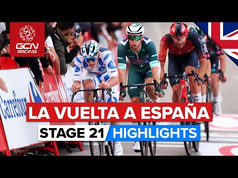 La Vuelta Concludes With A Nail-Biting Finale! | Vuelta A España 2023 Highlights - Stage 21