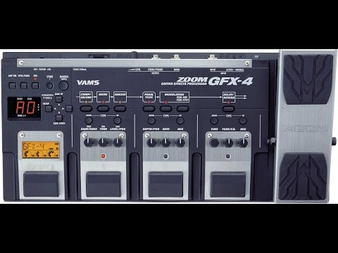 Zoom GFX-4 Guitar Effects Processor Pedalboard image 10